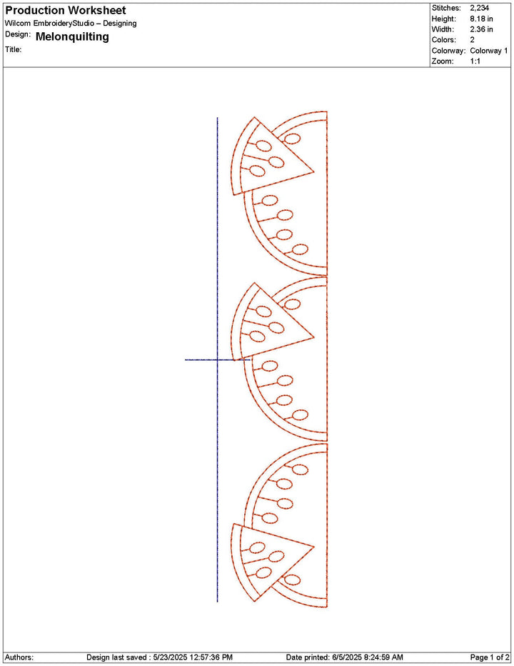 Bit-O-Color Hello Summer Quilted Banner