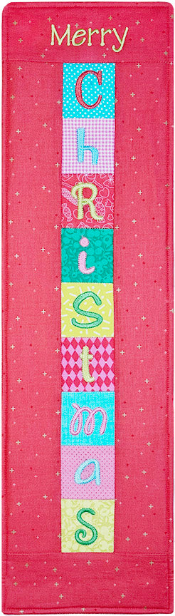 Ransom Notes Alphabet for Machine Embroidery
