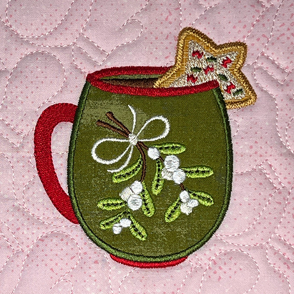 Very Merry Mugs ITH Wall Hanging