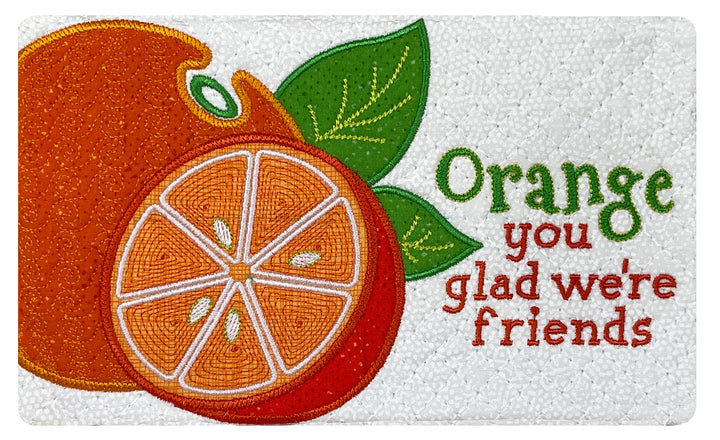 Tutti Frutti In-the-Hoop Machine Embroidery