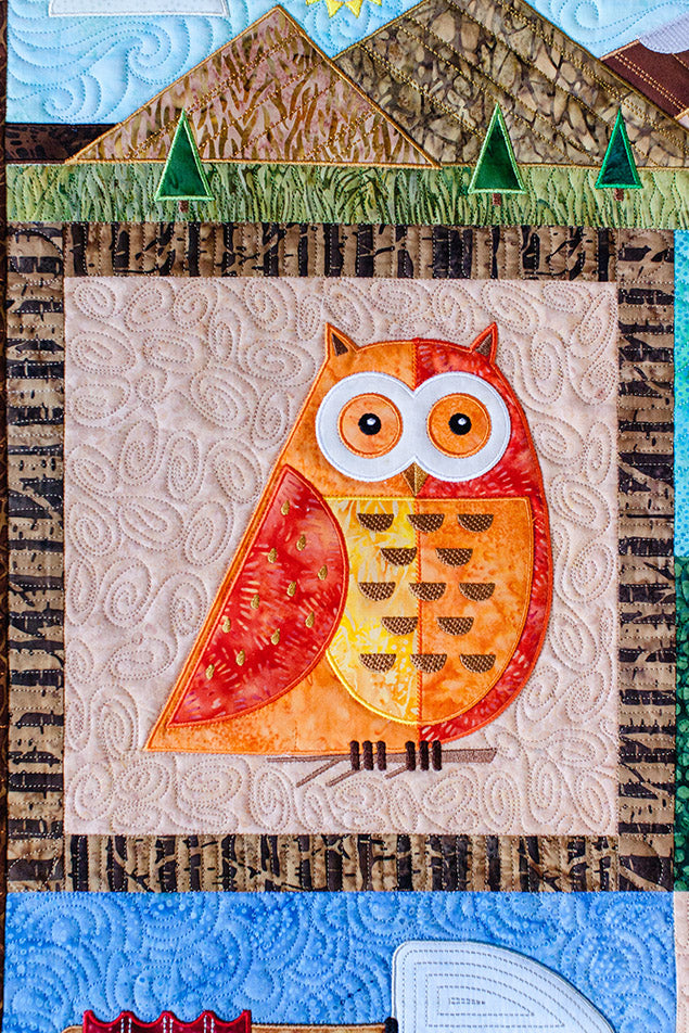 Adventure Awaits for Machine Embroidery
