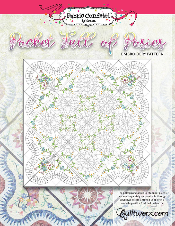 Pocket Full of Posies Machine Embroidery