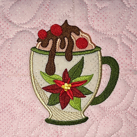 Very Merry Mugs ITH Wall Hanging