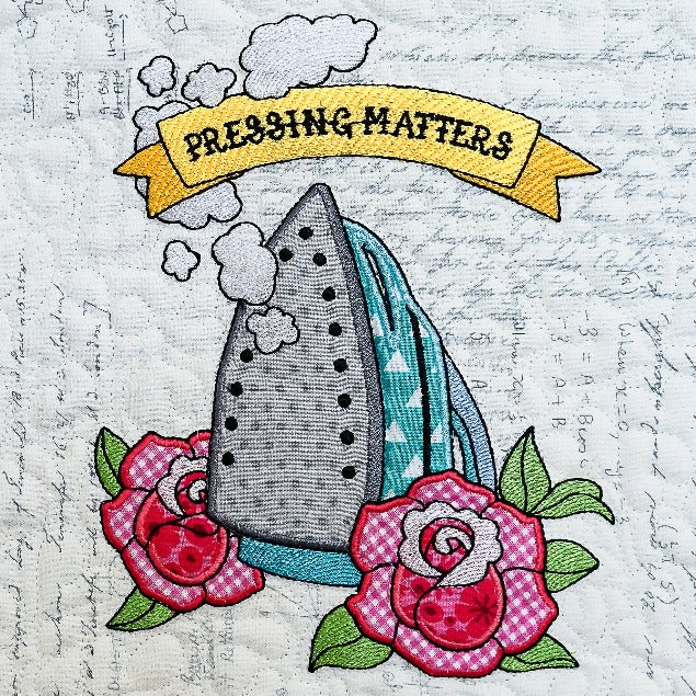 Inked - Makers Quilt for Machine Embroidery