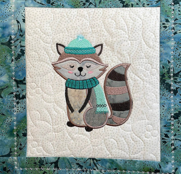 Winter Wishes Banner for Machine Embroidery