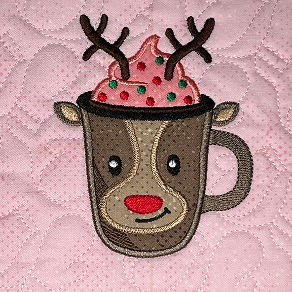 Very Merry Mugs ITH Wall Hanging