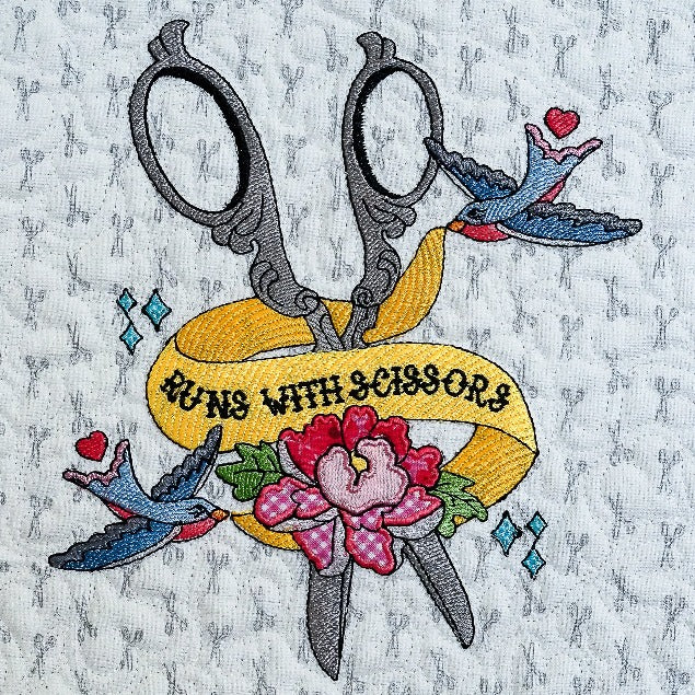 Inked - Makers Quilt for Machine Embroidery