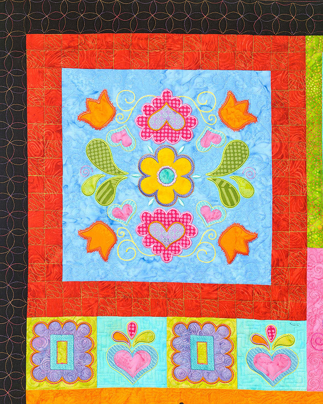 Spring in Prague for Machine Embroidery