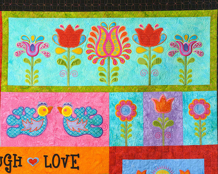 Spring in Prague for Machine Embroidery