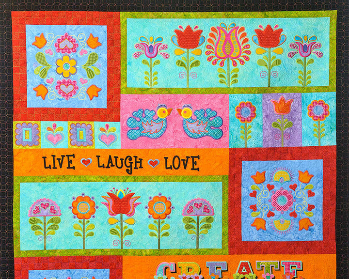 Spring in Prague for Machine Embroidery