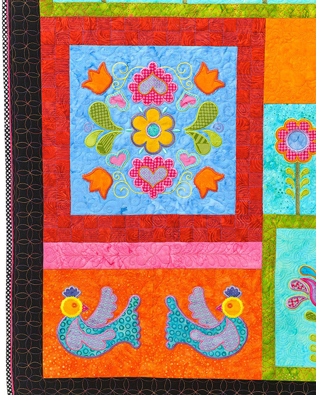 Spring in Prague for Machine Embroidery