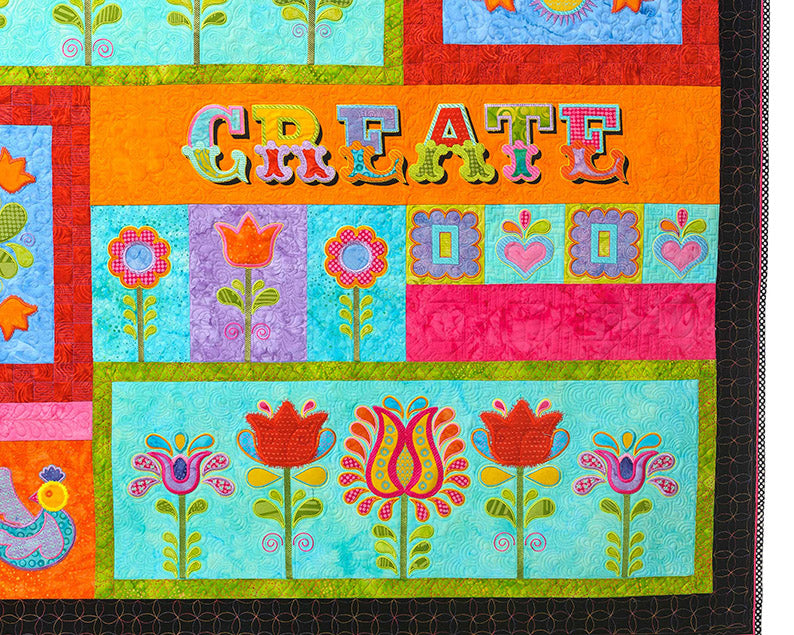 Spring in Prague for Machine Embroidery