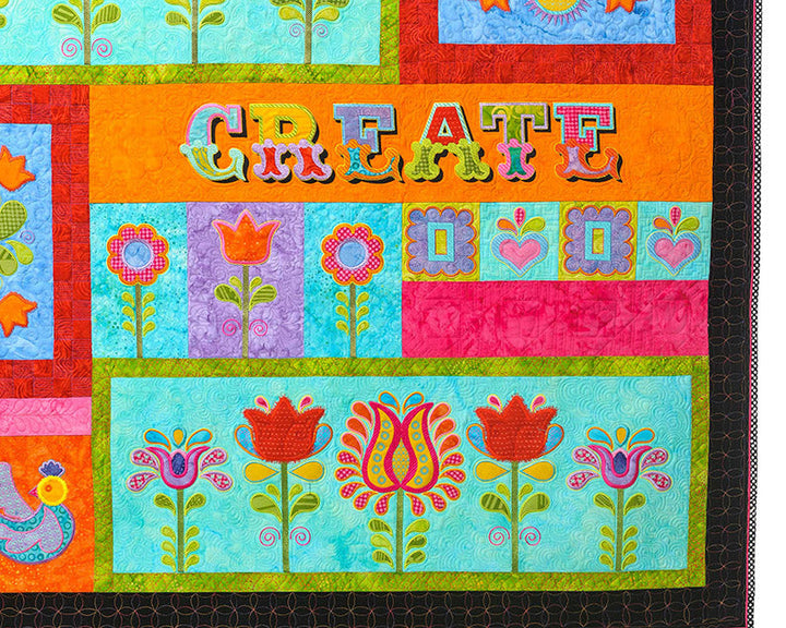 Spring in Prague for Machine Embroidery