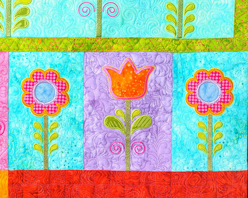 Spring in Prague for Machine Embroidery