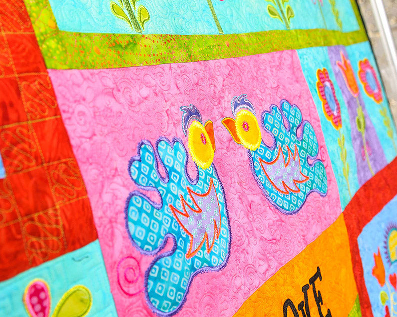 Spring in Prague for Machine Embroidery