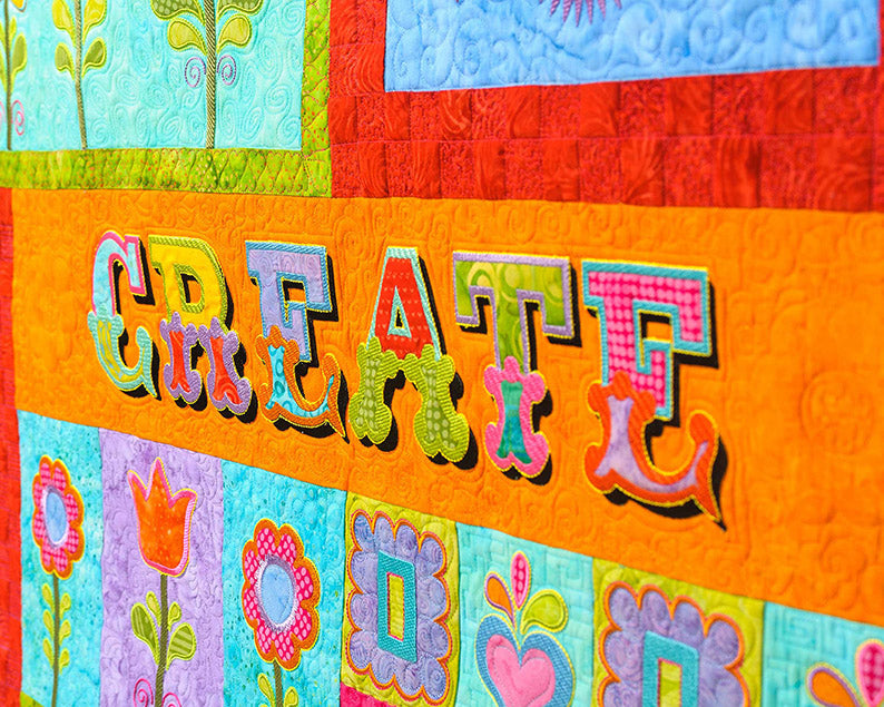 Spring in Prague for Machine Embroidery