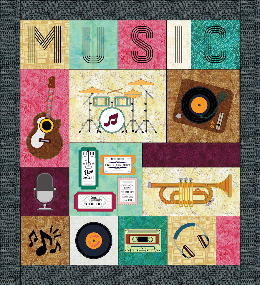 Feel the Beat for Machine Embroidery