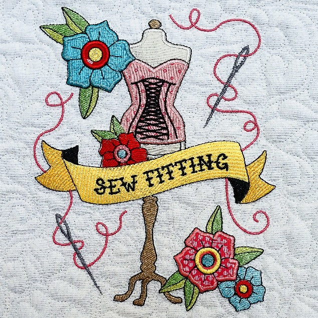 Inked - Makers Quilt for Machine Embroidery