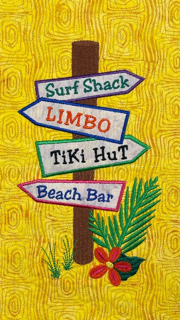 Tropicale for Machine Embroidery