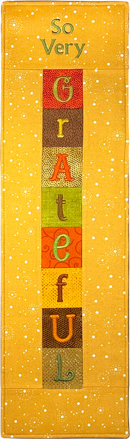 Ransom Notes Alphabet for Machine Embroidery