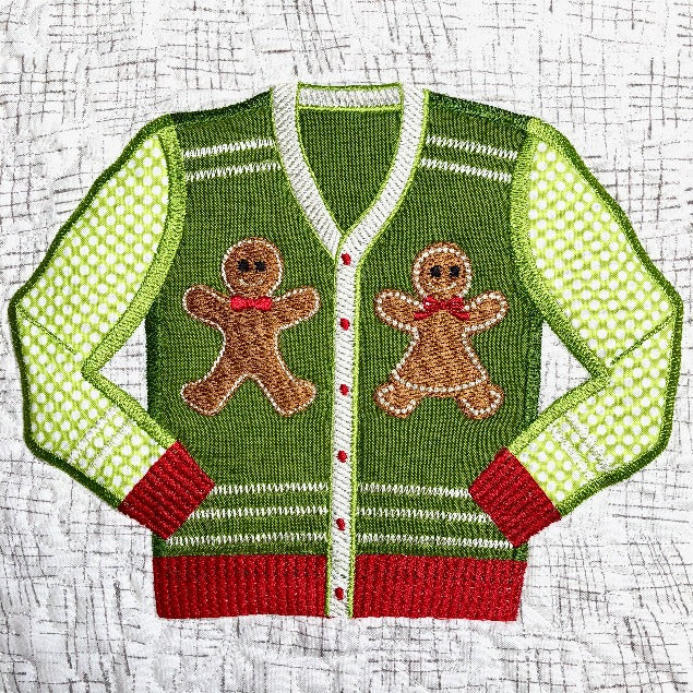 Ugly Christmas Sweaters for Machine Embroidery