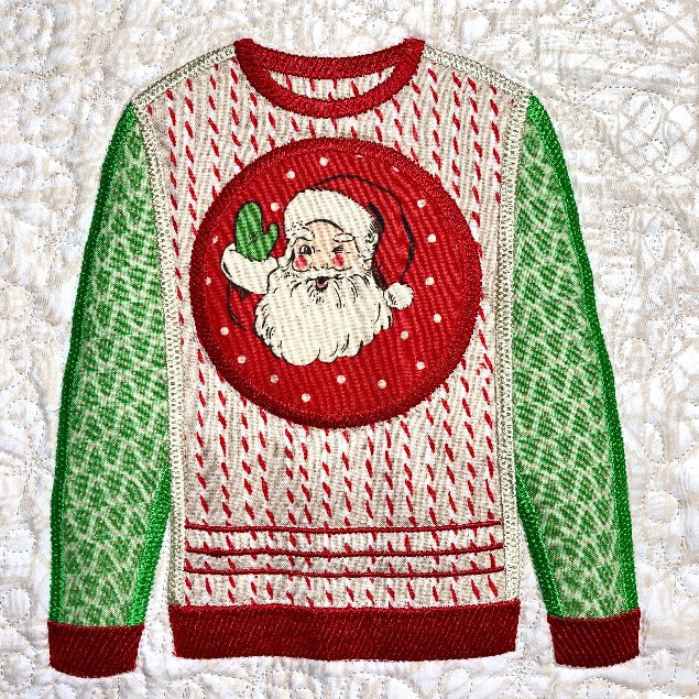 Ugly Christmas Sweaters for Machine Embroidery