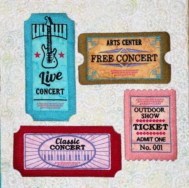 Feel the Beat for Machine Embroidery