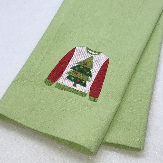 Ugly Christmas Sweaters Mug Rugs and Minis for Machine Embroidery