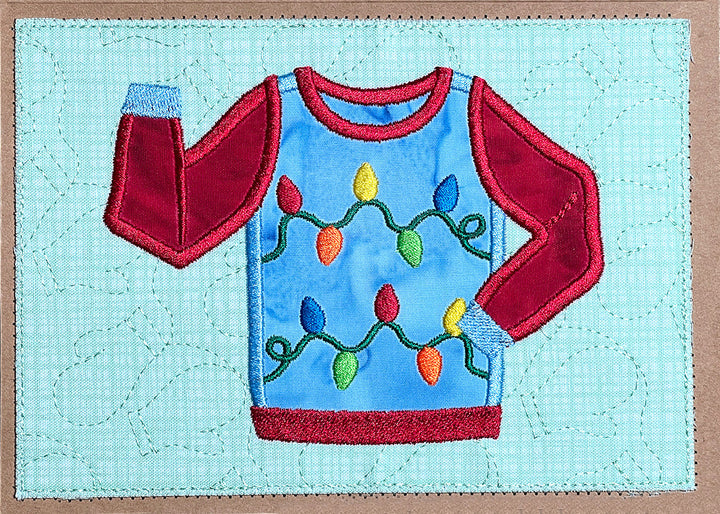 Ugly Christmas Sweater Greeting Cards