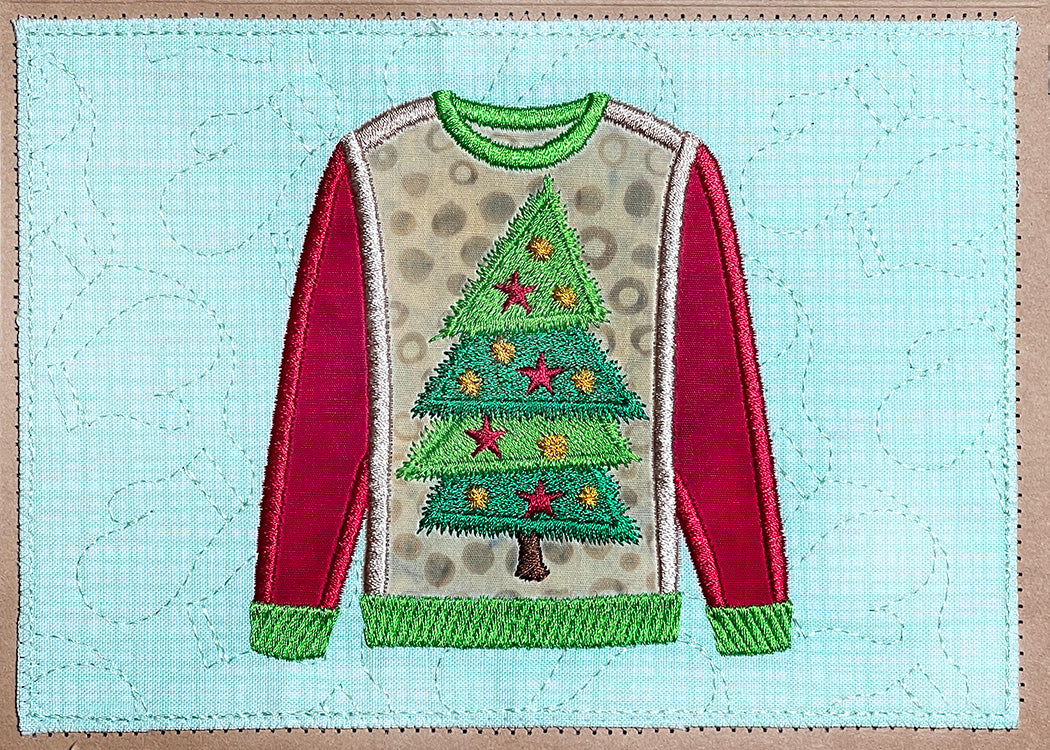 Ugly Christmas Sweater Greeting Cards