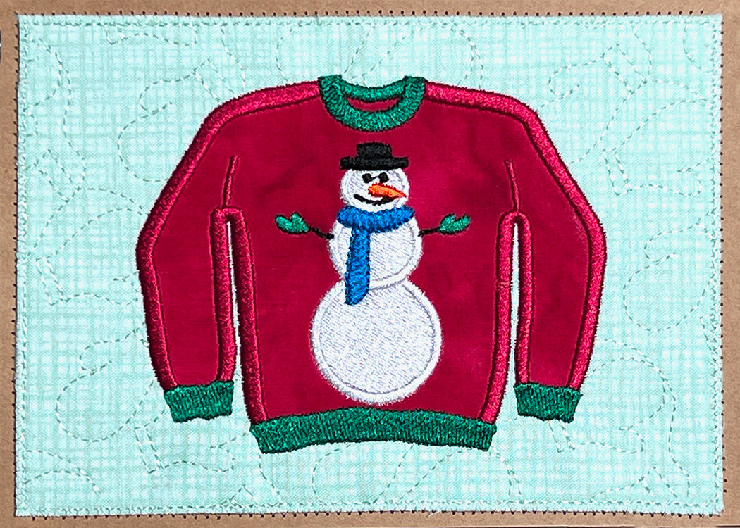 Ugly Christmas Sweater Greeting Cards