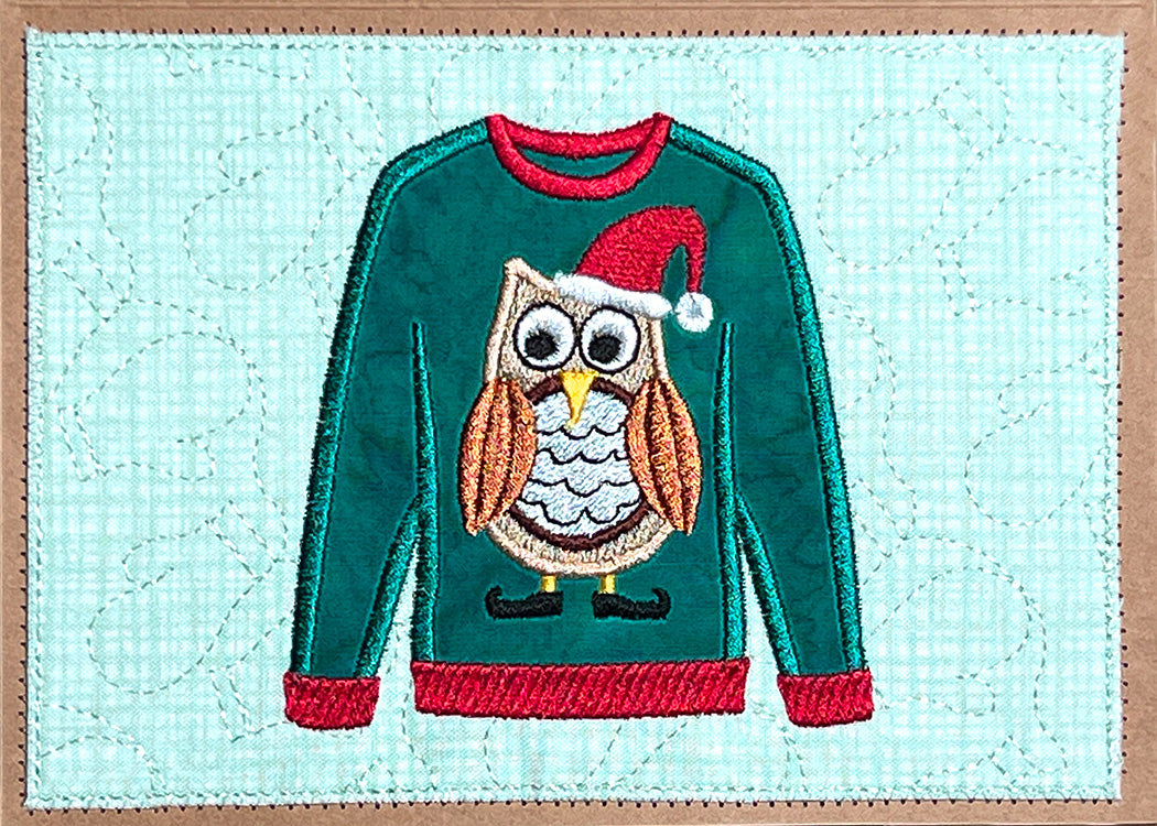 Ugly Christmas Sweater Greeting Cards