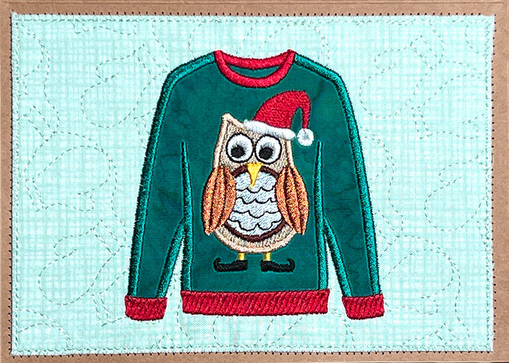 Ugly Christmas Sweater Greeting Cards
