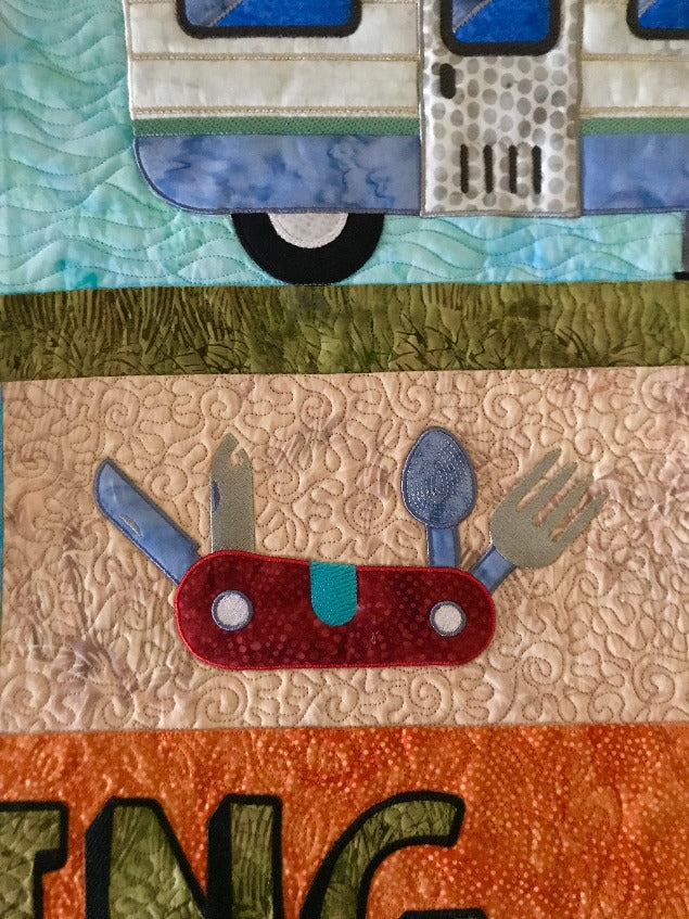 Adventure Awaits for Machine Embroidery