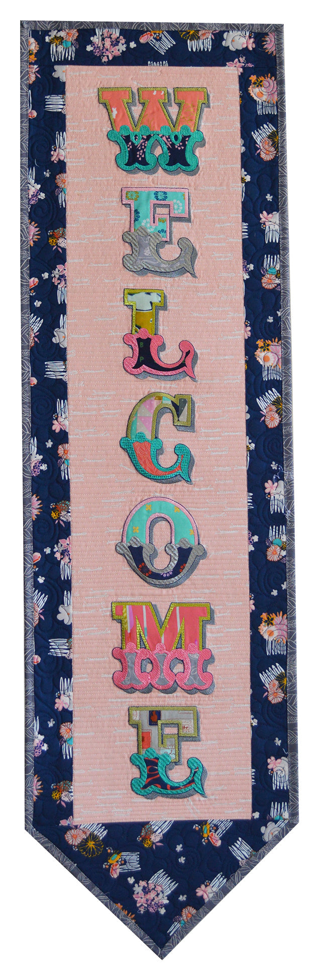 Welcome Banner for Machine Embroidery