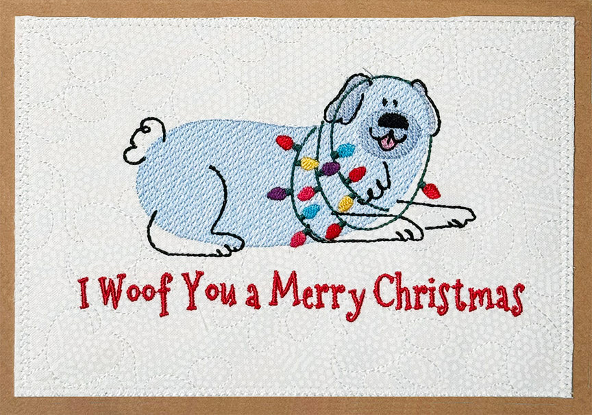It's A Dog's Life Greeting Cards- Christmas