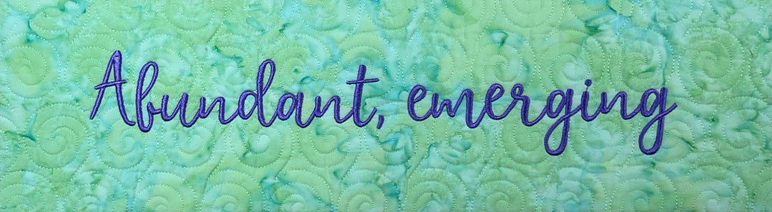 Spring Floral Table Topper for Machine Embroidery