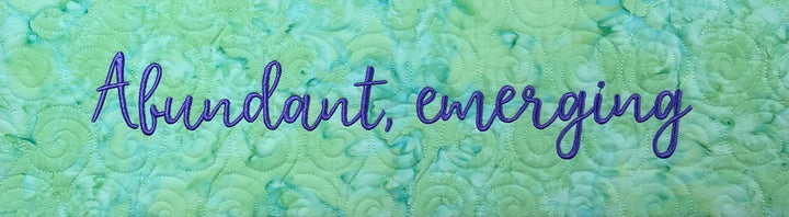 Spring Floral Table Topper for Machine Embroidery
