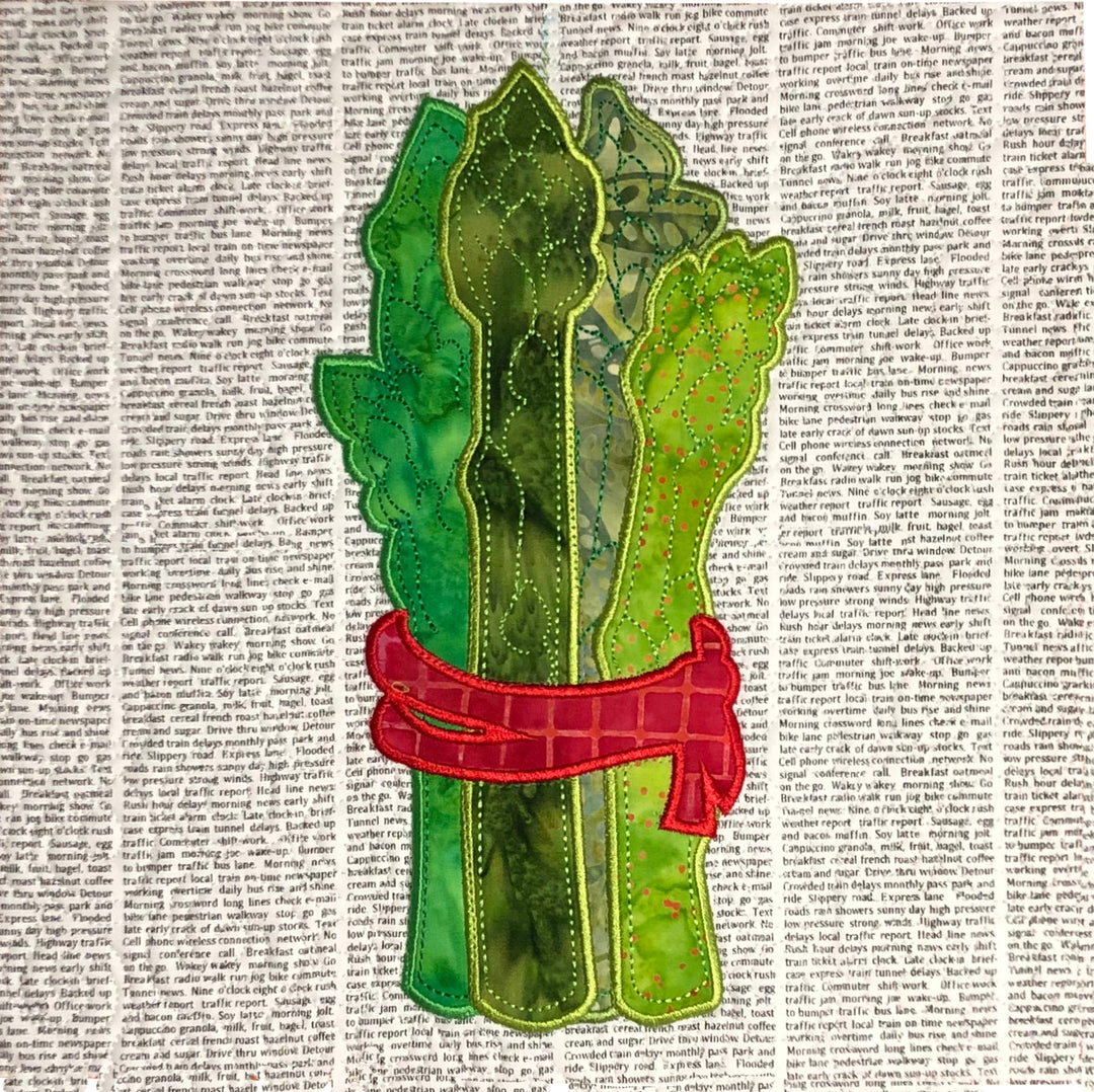 Farmers Market Table Runner for Machine Embroidery