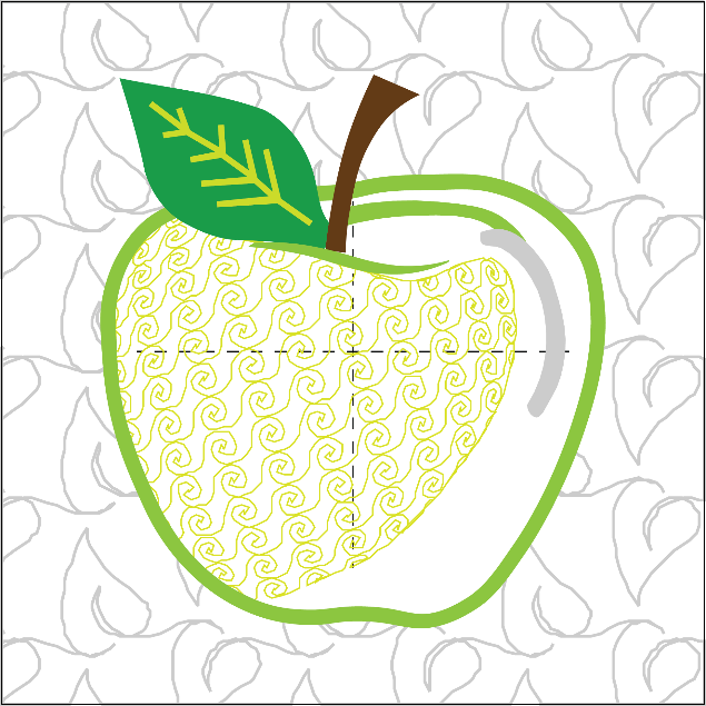 An Apple for the Teacher ITH Wall Hanging